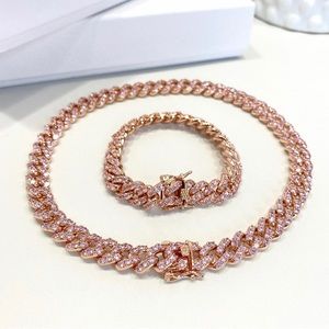 Rose Gold Cuban w/ Bracelet